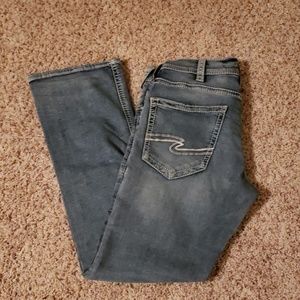 Mens Silver Jeans